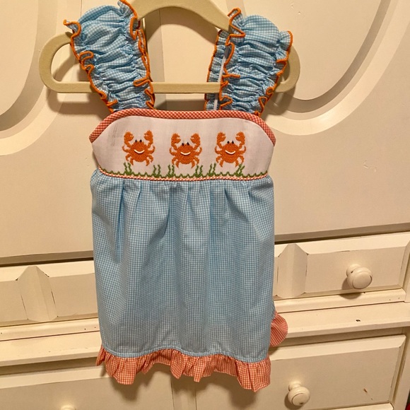 Other - Smocked Crab Dress